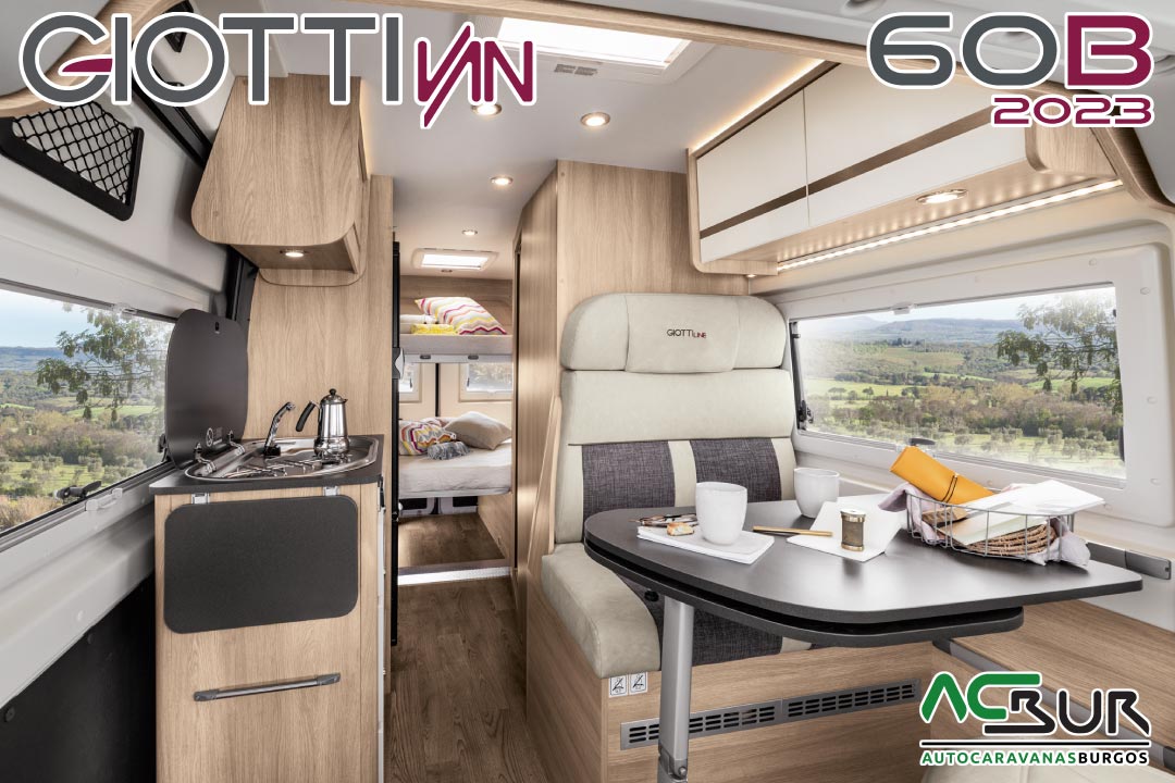 GiottiVan 60B 2023 interior