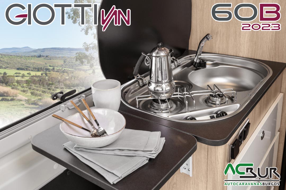 GiottiVan 60B 2023 cocina